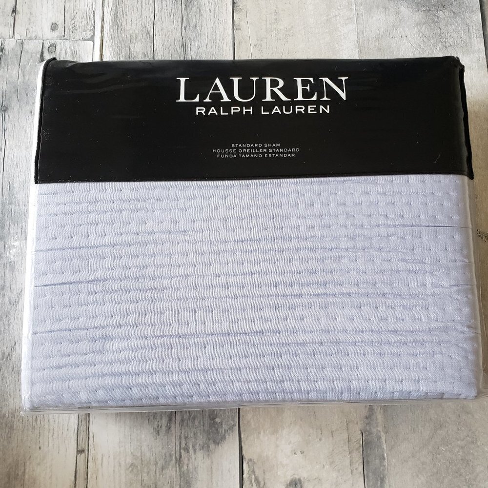 Ralph Lauren - Spencer Matelasse Cornflower Standard Sham